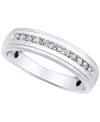 GROWN WITH LOVE MEN'S LAB GROWN DIAMOND BAND (1/4 CT. T.W.) IN 10K GOLD