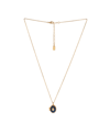Charged Stone Locket Necklace In Lapis