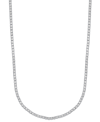 Grown With Love Men's Lab Grown Diamond 22" Tennis Necklace (10 Ct. T.w.) In 10k White Gold In White Gold