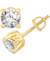 Gia Certified Diamonds Gia Certified Diamond Stud Earrings (1-1/2 Ct. T.w.) Stud Earrings In 14k White Or Yellow Gold In Yellow Gold
