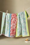Anthropologie Set Of 3 Emery Dish Towels In Multicolor