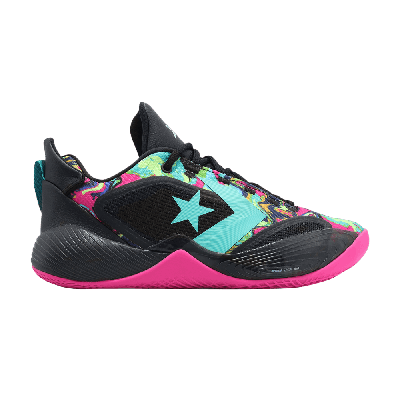 Pre-owned Converse All Star Bb Shift 'black Pink Teal'