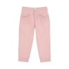Le Petit Coco Pink Trousers With Pockets And Rouches In Rosa
