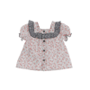 LE PETIT COCO FLORAL PATTERNED BLOUSE WITH RUFFLES