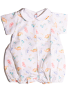 Siola Romper With Dinosaurs Print In Multicolor