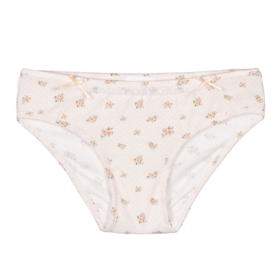 La Perla Kids' Slip With Roses In Rosa