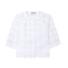 Shop Tartine Et Chocolat Perforated Shirt In Bianco
