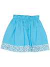 Siola Skirt With Elastic Waist In Cielo