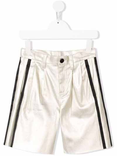 Dkny Shorts With Bands In Oro