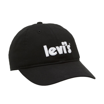 Levi&#039;s Kids' Hat With Embroidery In Nero