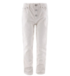 Levi&#039;s Cream Jeans With Fake Buttons In Panna