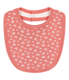 Petit Bateau Bib With Little Flowers In Rosa
