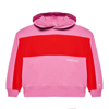 CALVIN KLEIN JUNIOR FUCHSIA SWEATSHIRT WITH RED BAND