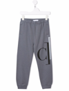 CALVIN KLEIN JUNIOR TROUSERS WITH SIDE LOGO