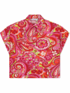 Dolce & Gabbana Floral Paisley Print Shirt In Fantasia