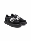 Mm6 Maison Margiela Slip-on Sneakers In Nero