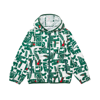 LACOSTE WATERPROOF JACKET WITH ALL-OVER LOGOS