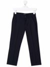FAY JUNIOR SOLID COLOR TROUSERS AND TURN-UPS