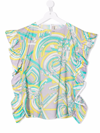 EMILIO PUCCI JUNIOR DRESS WITH RUFFLES