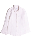 Siola Shirt In Linen In Bianco