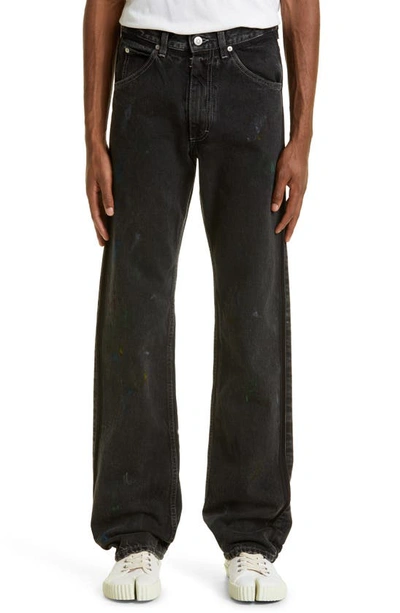 Maison Margiela Washed Straight In Black