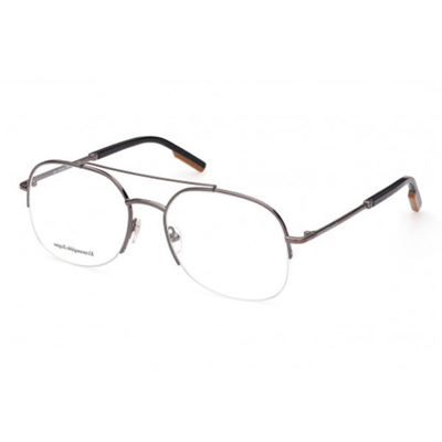 Ermenegildo Zegna Demo Aviator Mens Eyeglasses Ez5184 008 58 In Grey