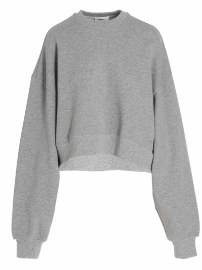 Wardrobe.nyc Wardrobe. Nyc Hb Track Top In Grey Marl