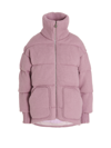 Ienki Ienki Knit Down Jacket In Purple