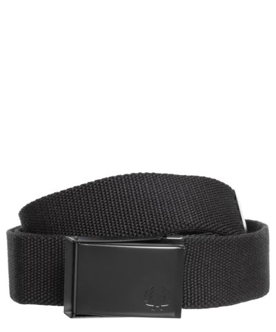 Fred Perry Belt In Black