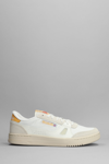 REEBOK LT COURT SNEAKERS IN WHITE LEATHER