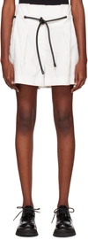 3.1 Phillip Lim Origami Pleated Shorts In Ant. White An110