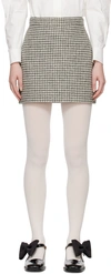 Kimhēkim Gray Margaret Miniskirt In Gray