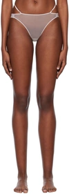 Nensi Dojaka Ssense Exclusive Taupe Briefs In 462 Stone