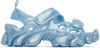 Collina Strada Melissa X  Puff Hiking Sandal In Al052 Glossy Blue