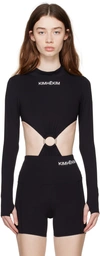 Kimhēkim Black Rebecca Bodysuit In Black