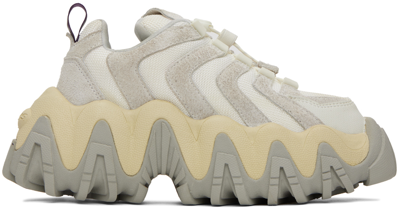 Eytys White & Gray Halo Sneakers In Off White