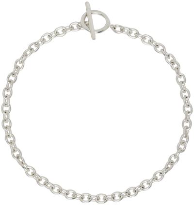 Agmes Silver Classic Chain Necklace