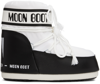 MOON BOOT WHITE & BLACK ICON BOOTS