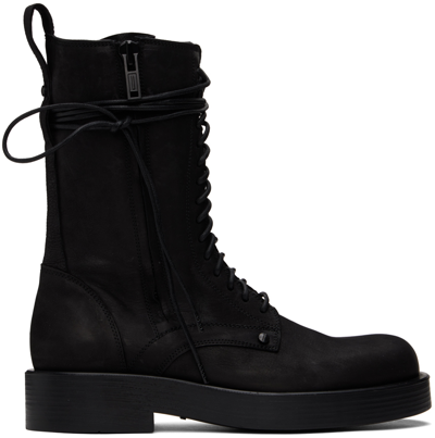 Ann Demeulemeester Black Maxim Boots