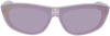 GIVENCHY PURPLE SHIELD SUNGLASSES