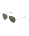 RAY BAN TEARDROP AVIATOR SUNGLASSES, GOLD,PROD91770001