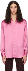 TOM FORD PINK FLUID FIT SHIRT