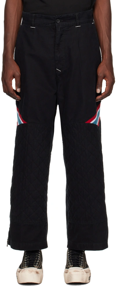 Incotex Red X Facetasm 30cm  Pants In Black