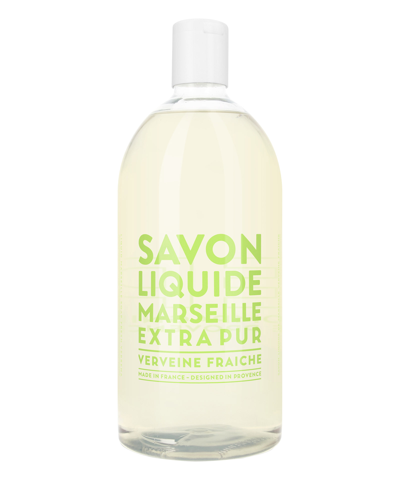 Compagnie De Provence Liquid Soap With Fresh Verbena Refill 1l - Extra Pur In White