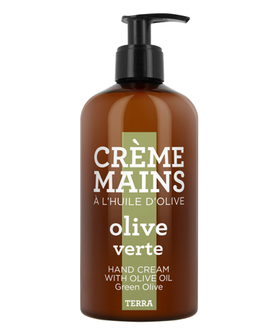 Terra Olive Verte Hand Cream 300 ml In White