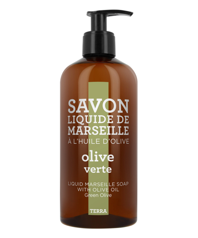 Terra Olive Verte Liquid Soap 500 ml In White