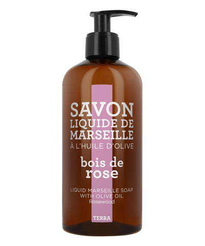 Terra Bois De Rose Liquid Soap 500 ml In White