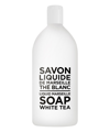 COMPAGNIE DE PROVENCE LIQUID SOAP WITH WHITE TEA REFILL 1 L,CPPF0103SL01LTB