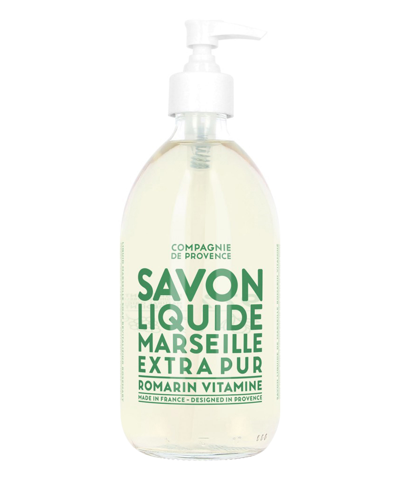 Compagnie De Provence Liquid Soap With Invigorating Rosemary 500 ml - Extra Pur In White