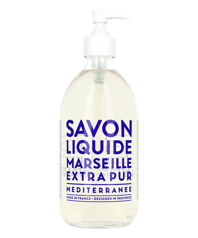 Compagnie De Provence Liquid Soap Mediterranean Sea 500 ml - Extra Pur In White